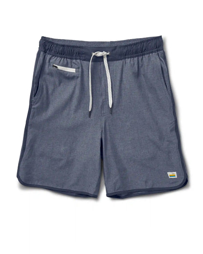 Banks Short Unlined 7" | Charcoal Engineered Stripe