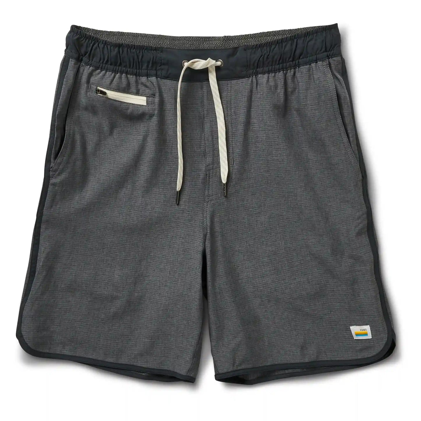 Banks Short Unlined 7" | Engineered Charcoal Stripe