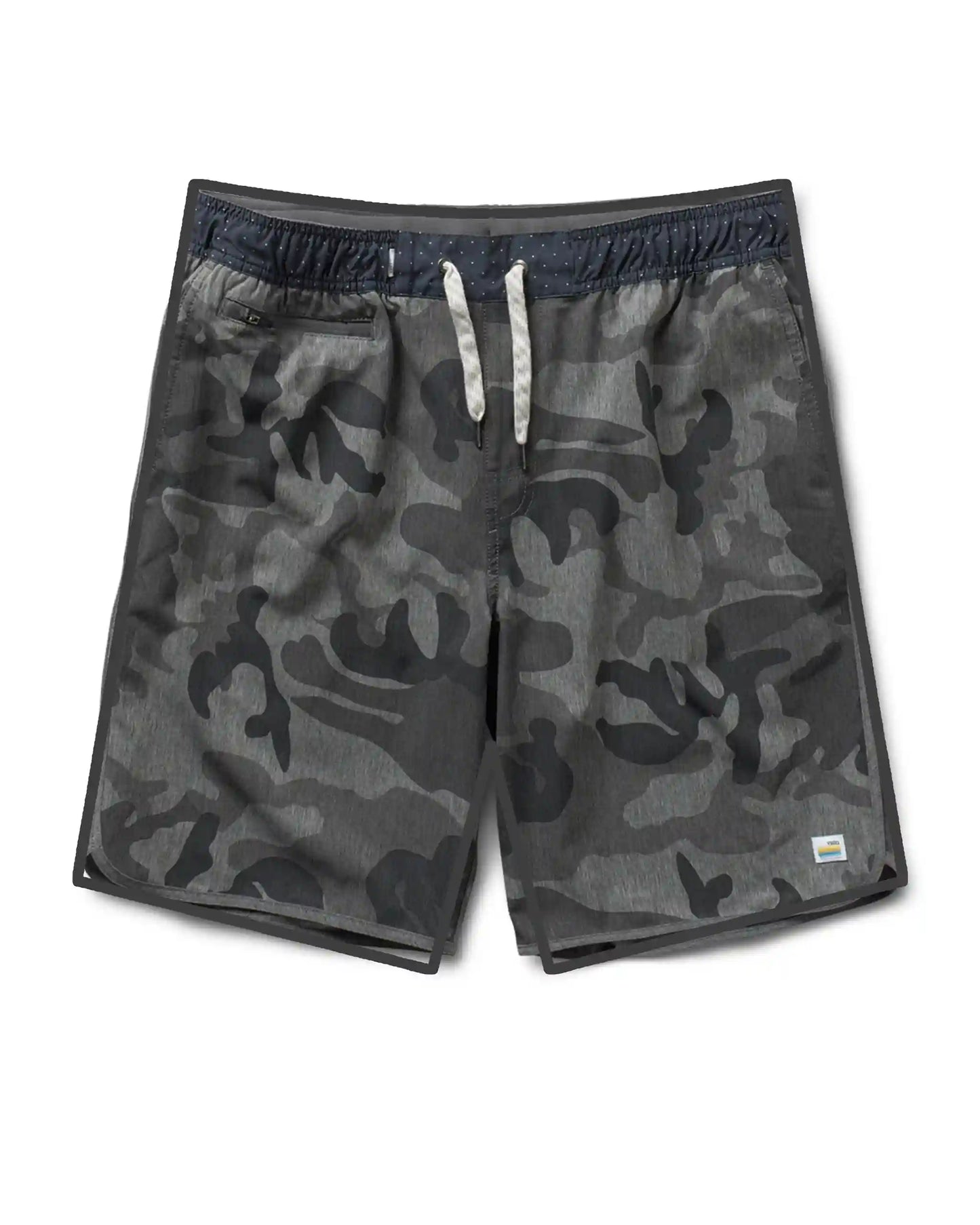 Banks Short Unlined 7" | Grey Camo