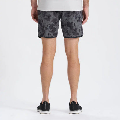 Banks Short Unlined 7" | Charcoal Water Drop