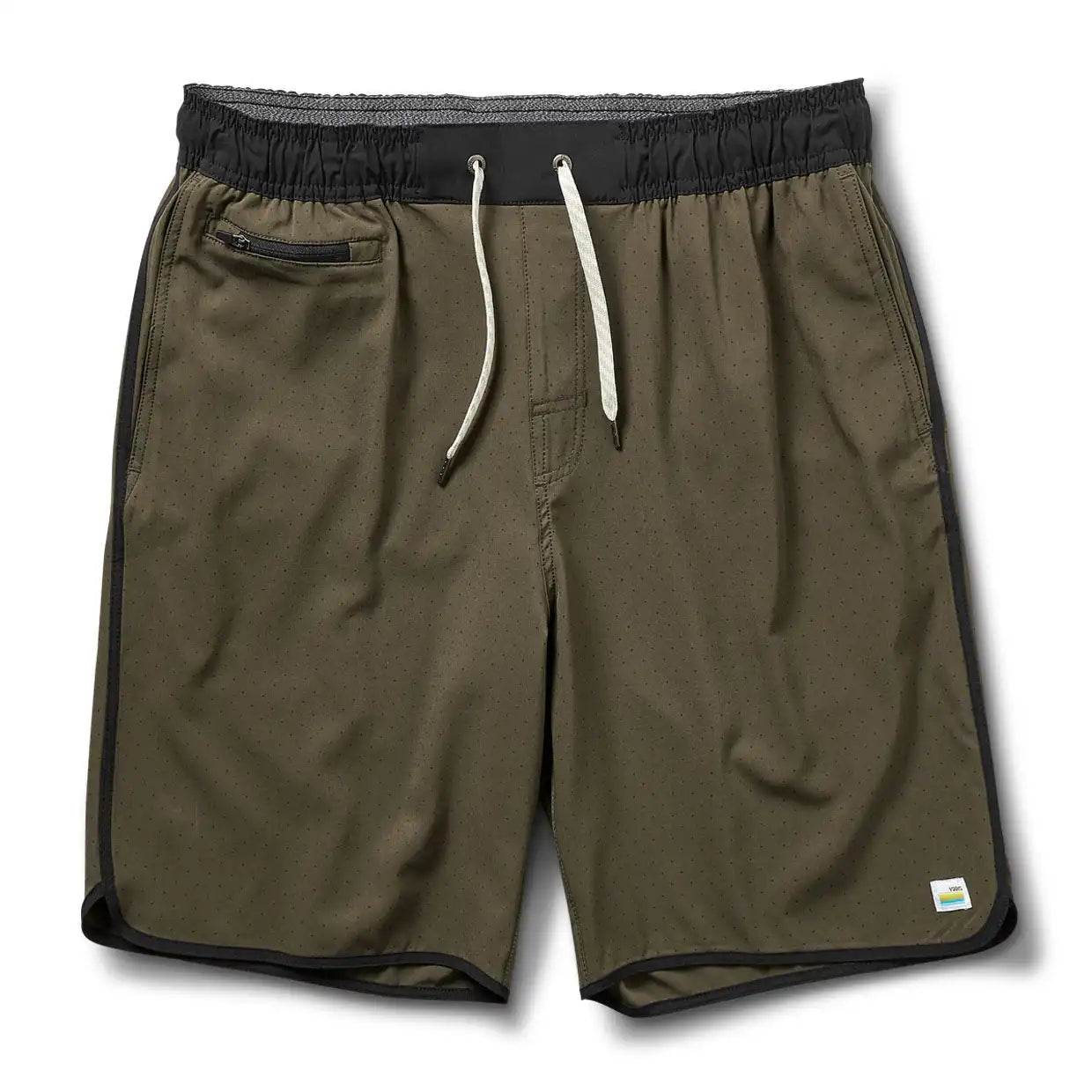 Banks Short Unlined 7" | Evergreen Micro Dot