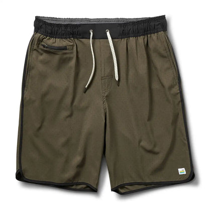 Banks Short Unlined 7" | Evergreen Micro Dot