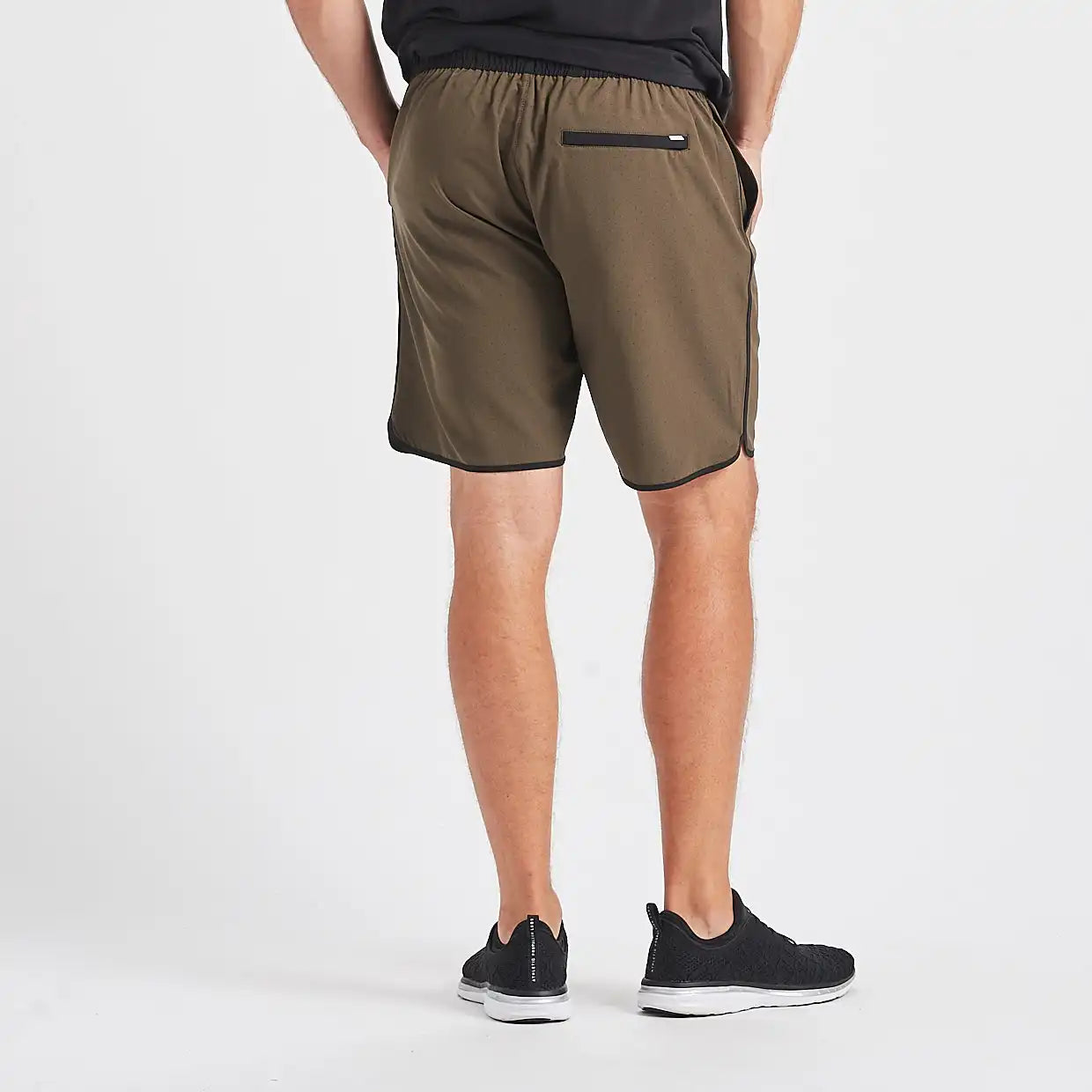 Banks Short Unlined 7" | Evergreen Micro Dot