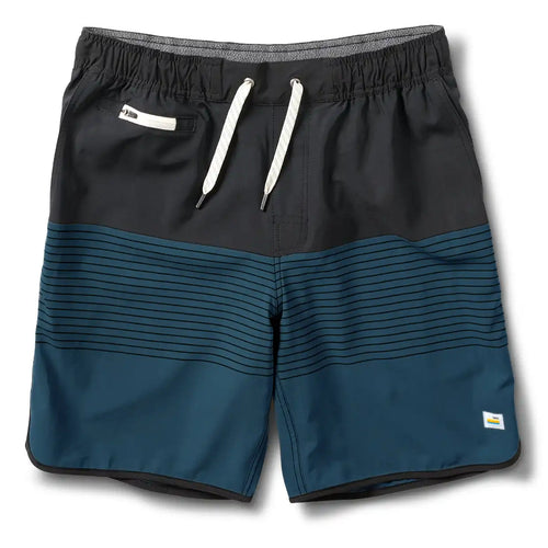 Banks Short Unlined 7" | Indigo Stripe