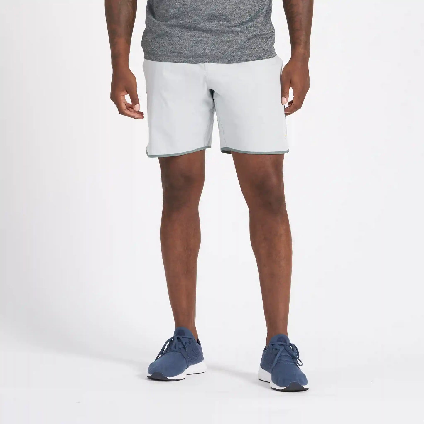 Banks Short Unlined 7" | Mineral Linen Texture