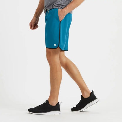 Banks Short Unlined 7" | Sapphire Micro Dot
