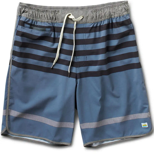 Banks Short Unlined 7" | Azure Stripe