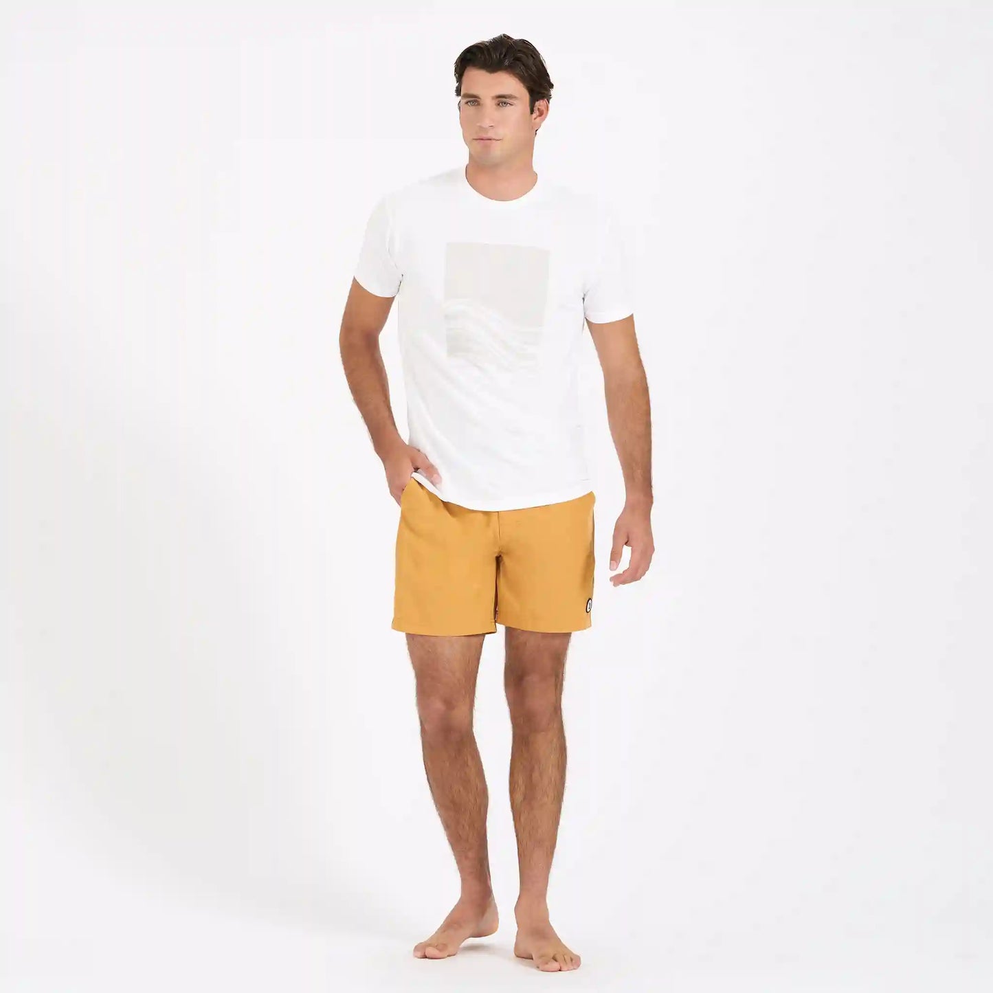 Bahia Boardshort | Flax
