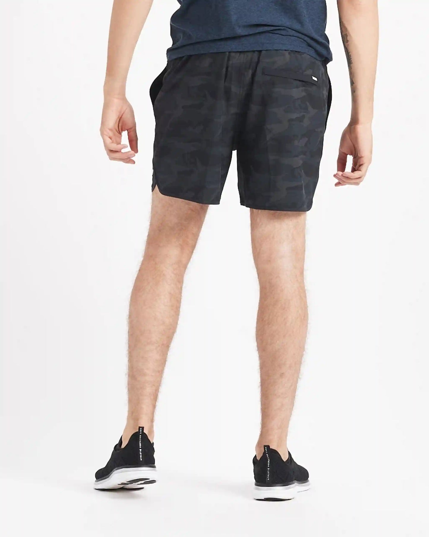 Banks Short Unlined 5" | Black Camo