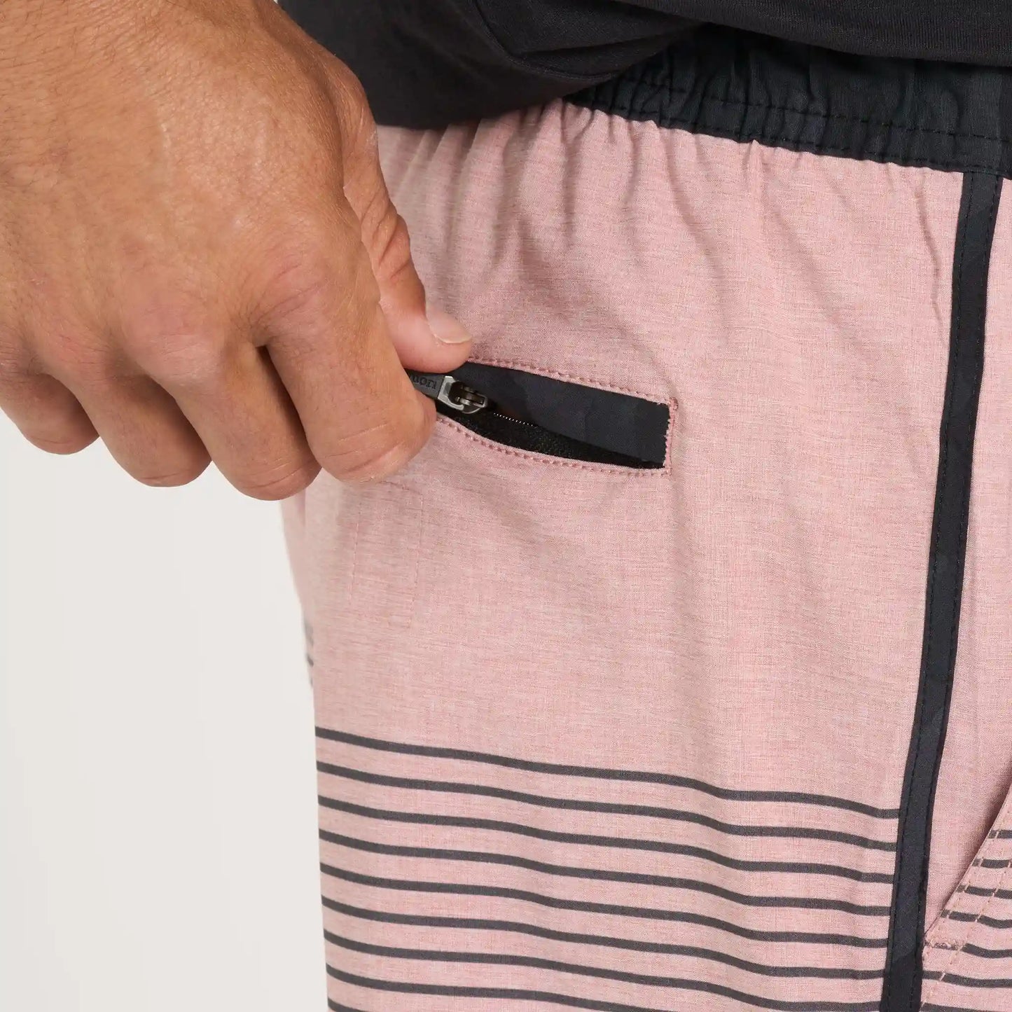 Banks Short Unlined 5" | Burnt Clay Stripe
