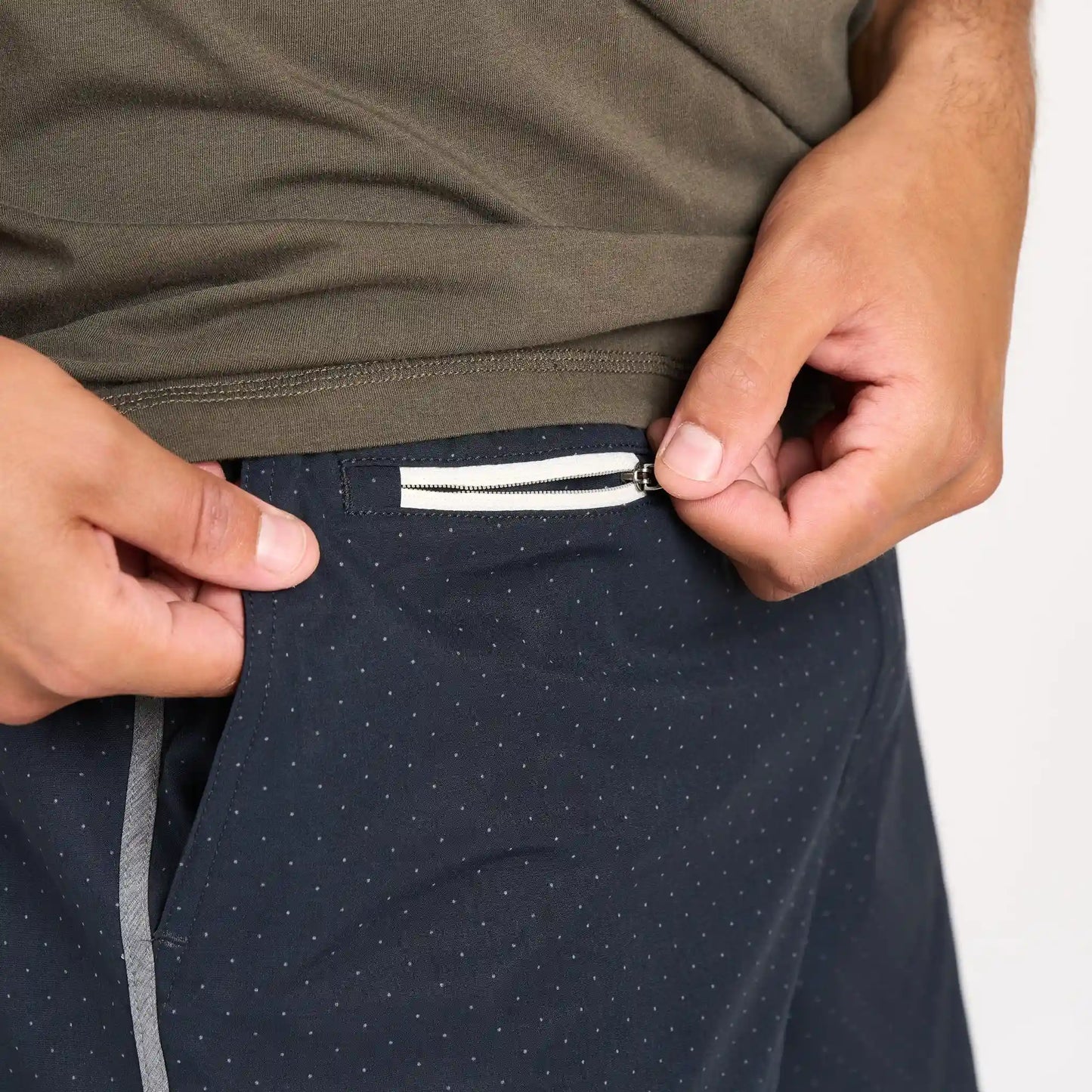 Banks Short Unlined 5" | Ink Micro Dot