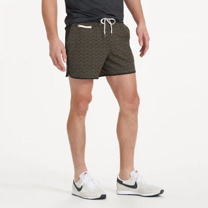 Banks Short Unlined 5" | Oregano Basketweave