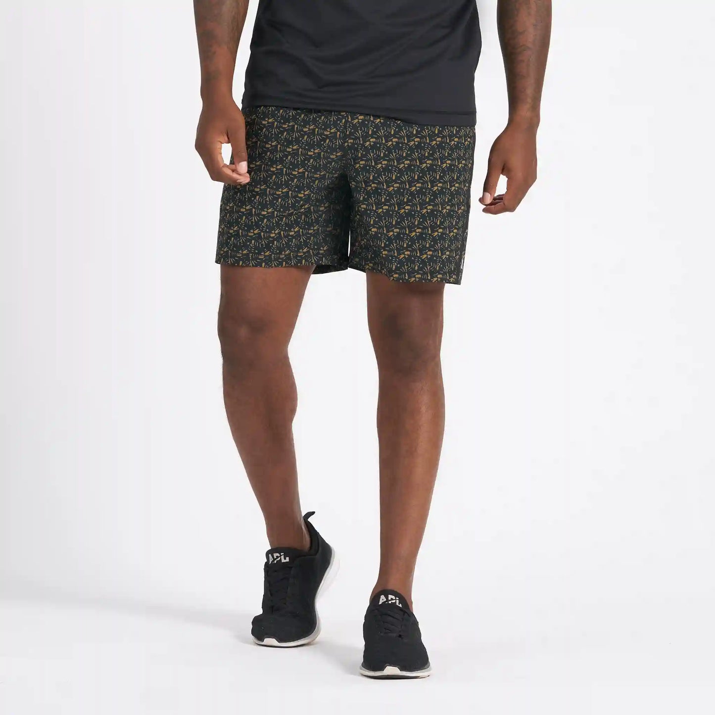 Draft Short | Black Woodblock