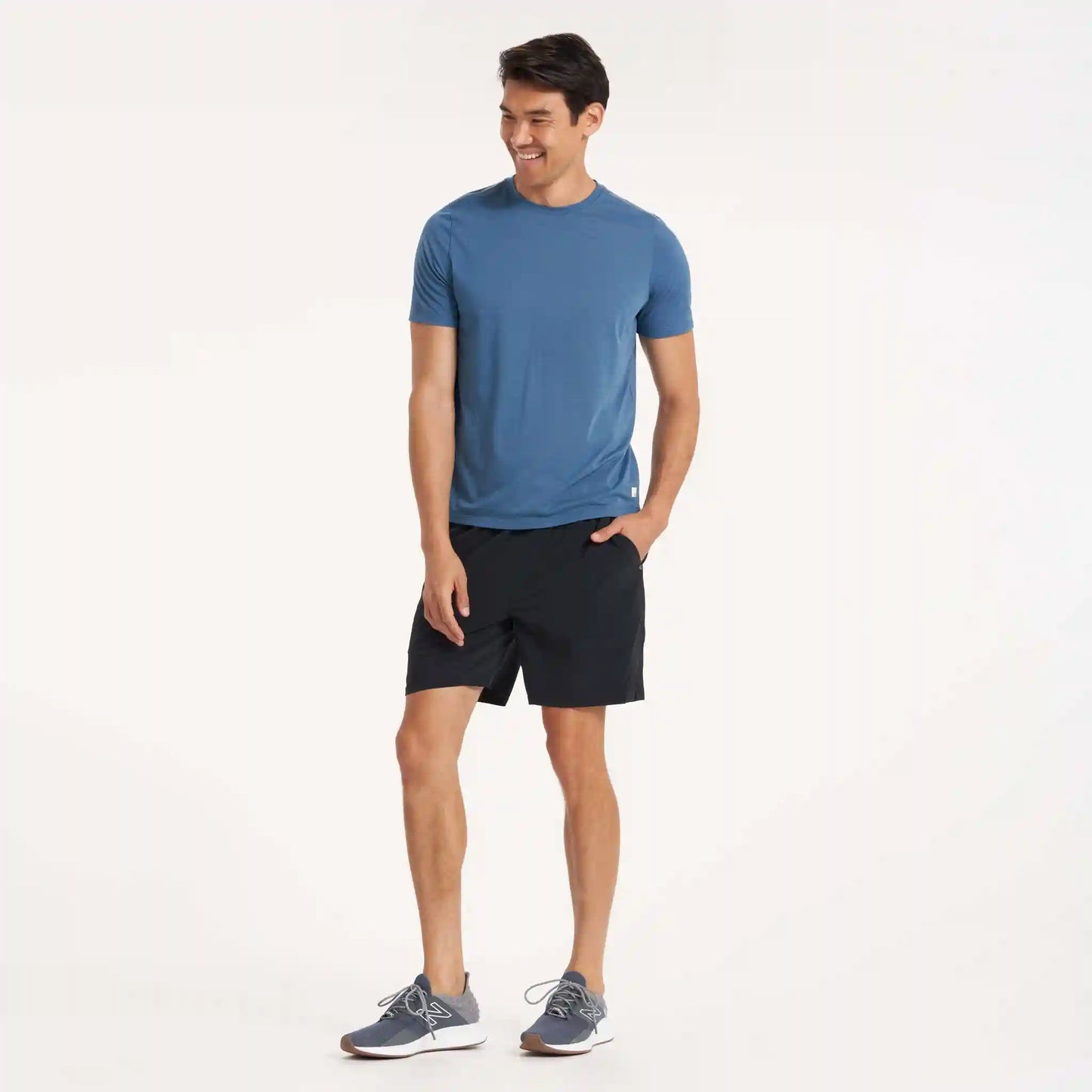 Current Tech Tee | Pool Blue