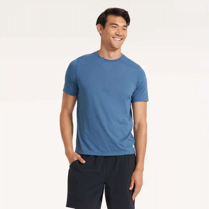 Current Tech Tee | Pool Blue