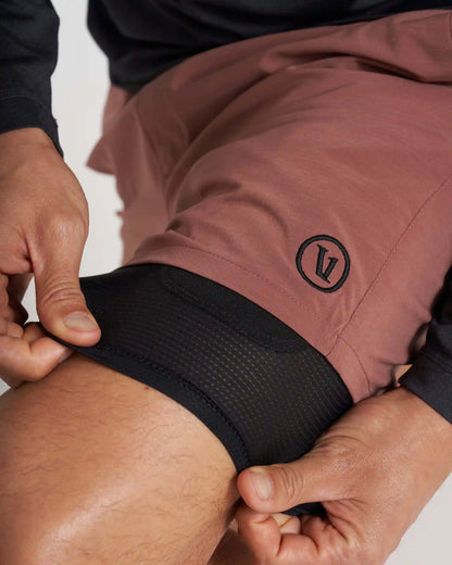 Elevate Kore Short Lined 7" | Terracotta