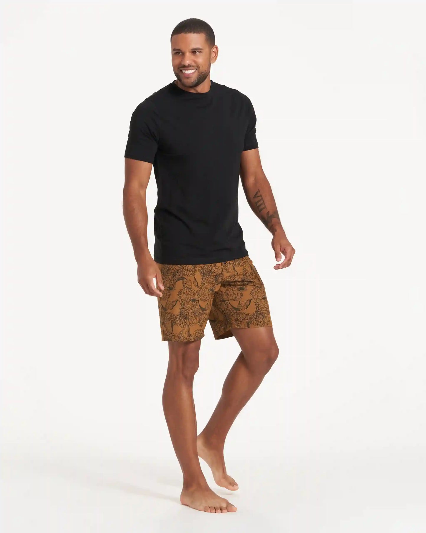 Infinity Boardshort | Caramel Hydrangea