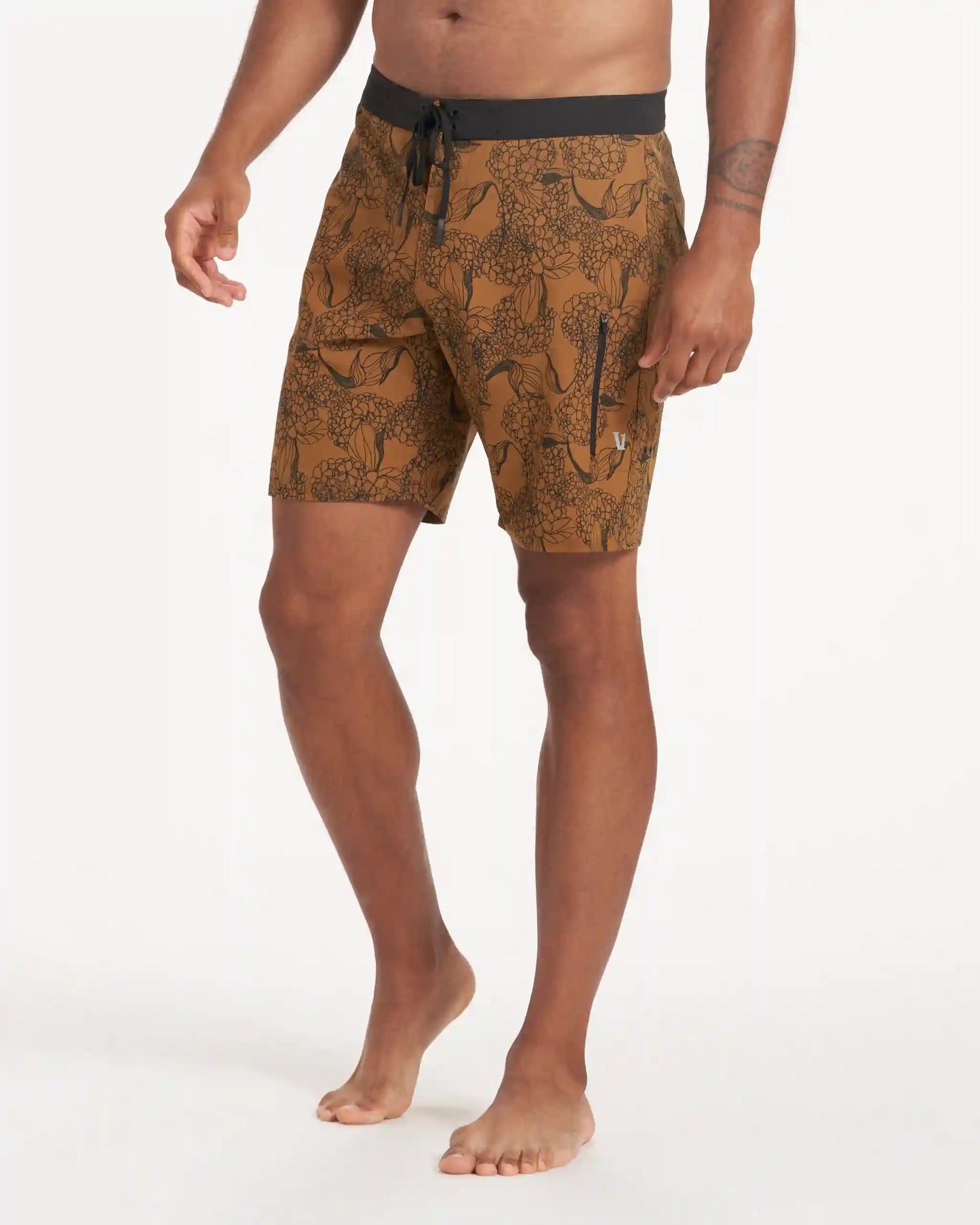 Infinity Boardshort | Caramel Hydrangea