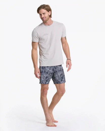 Infinity Boardshort | Charcoal Hydrangea