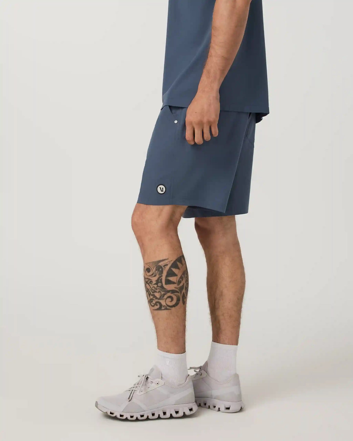 Kore Short Unlined 7" | Bay Blue/Ink