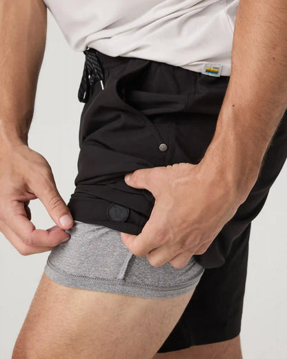 Kore Short Lined 9" | Black Tonal