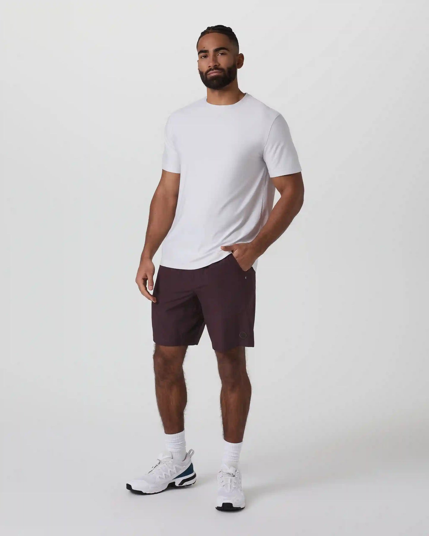 Kore Short Lined 9" | Raisin Tonal
