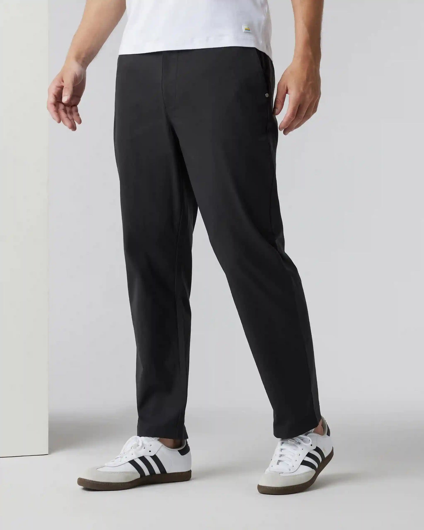 Cascade Crinkle Pant Relaxed 30" | Black