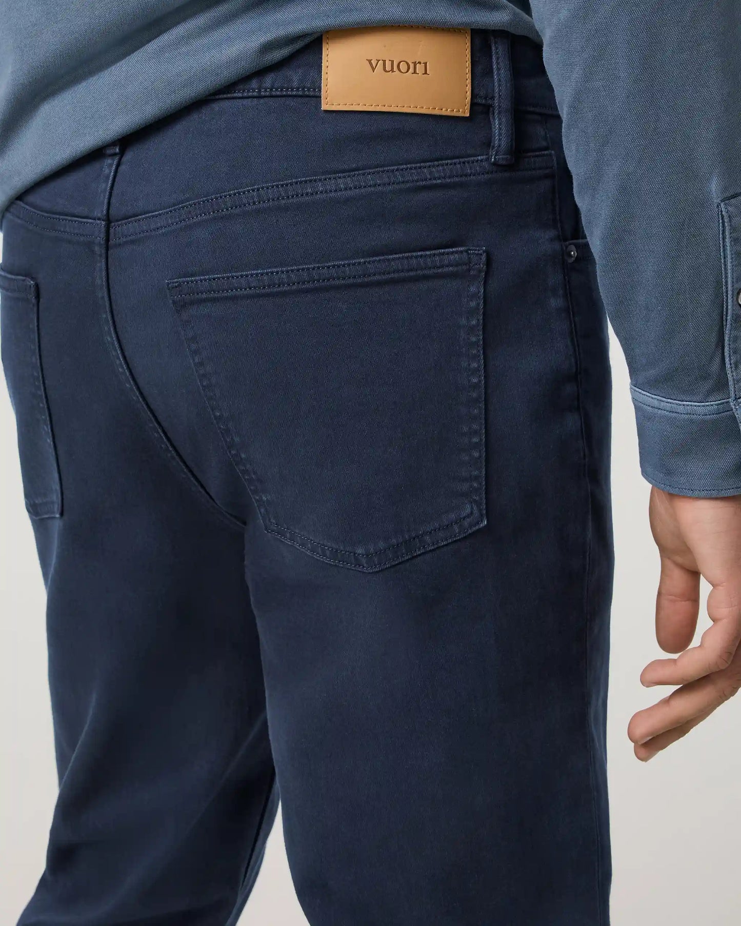 Benton Stretch Twill Pant Athletic Slim Fit 32" | Ink
