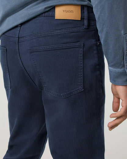 Benton Stretch Twill Pant Athletic Slim Fit 32" | Ink