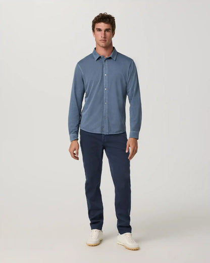 Benton Stretch Twill Pant Athletic Slim Fit 32" | Ink