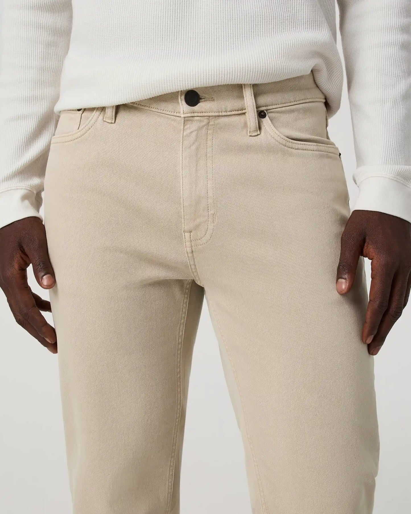 Benton Stretch Twill Pant Athletic Slim Fit 30" | Limestone