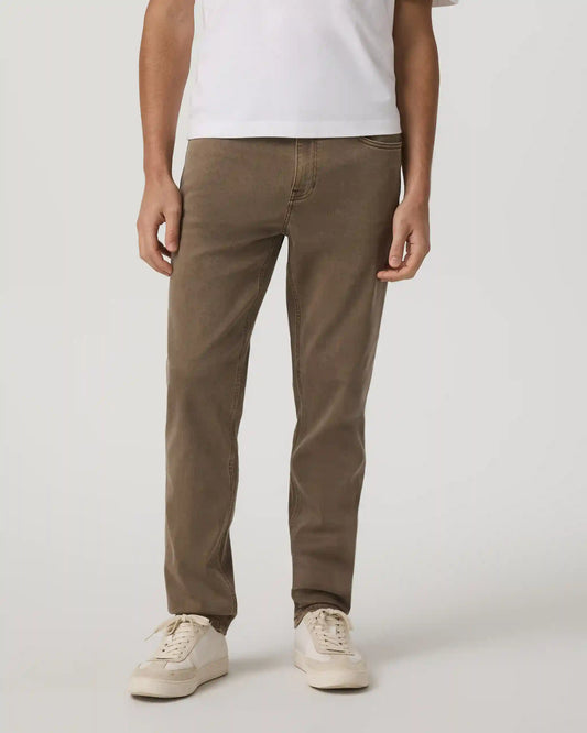 Benton Stretch Twill Pant Athletic Slim Fit 32" | Peppercorn