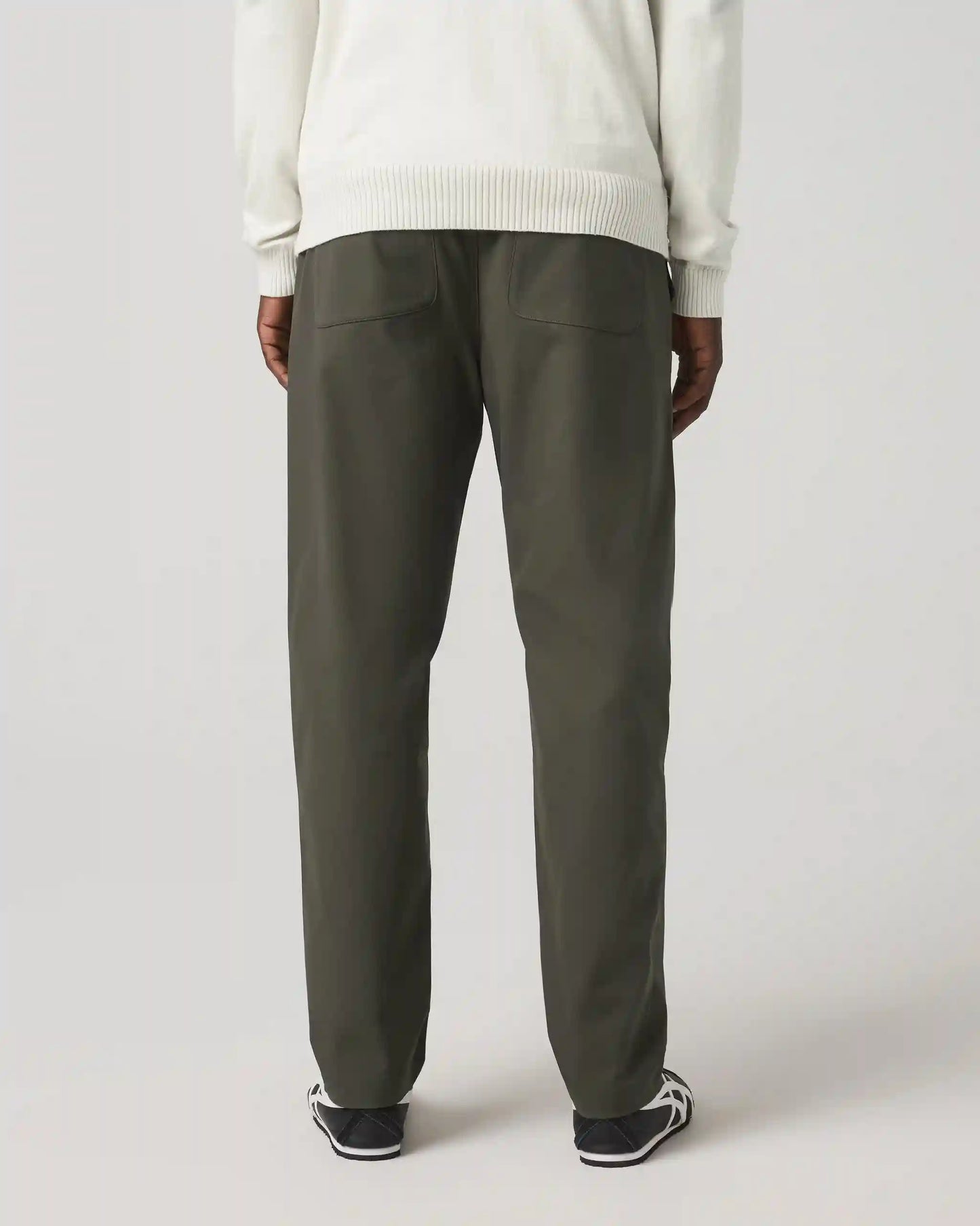 Cascade Elastic Waist Trouser Classic Fit 30" | Dark Oregano