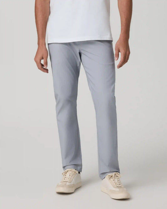 Cascade Elastic Waist Trouser Classic Fit 30" | Heather Grey