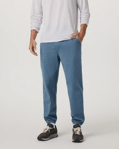 Coronado Sweatpant - Long | Pool Blue Heather