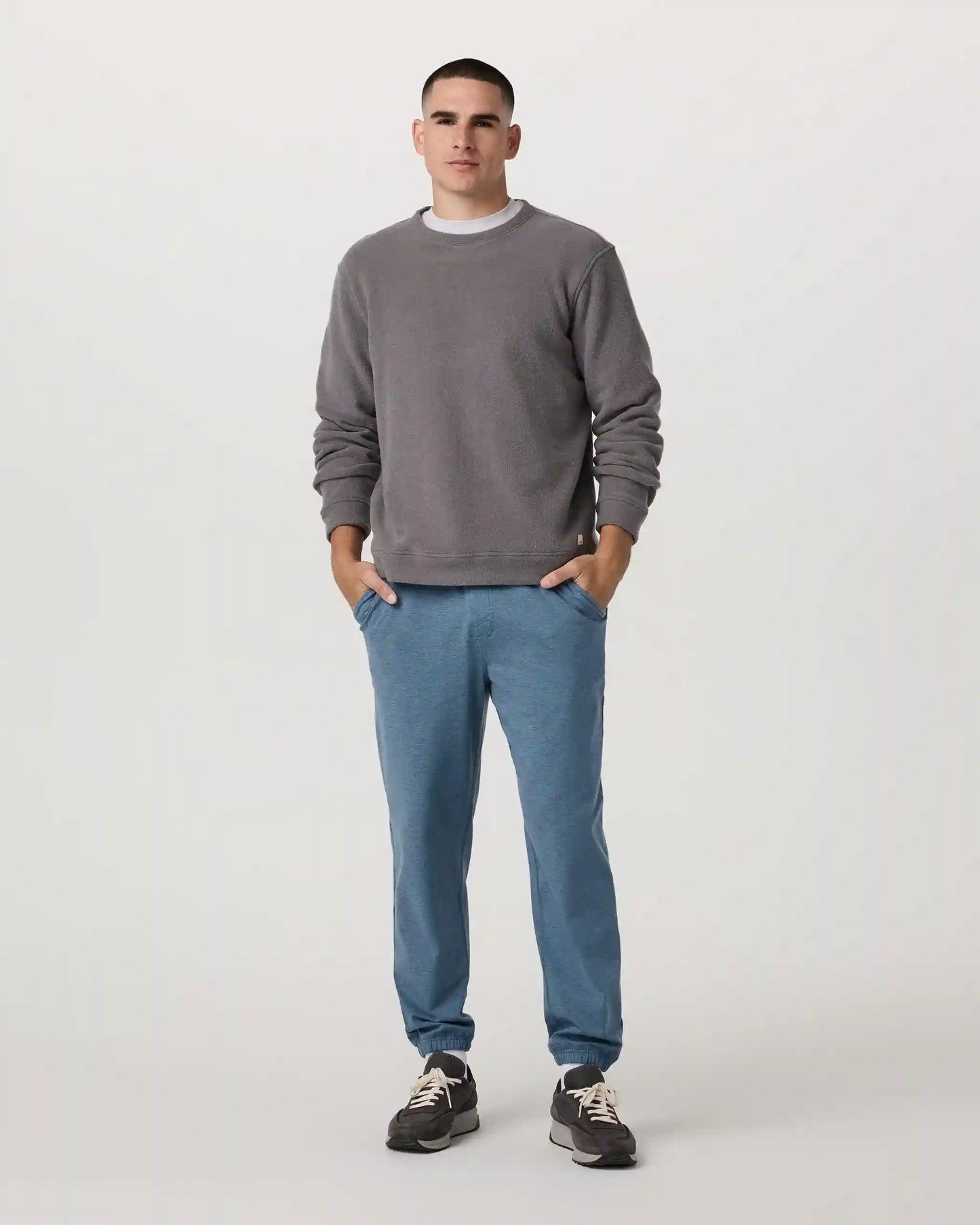 Coronado Sweatpant - Long | Pool Blue Heather