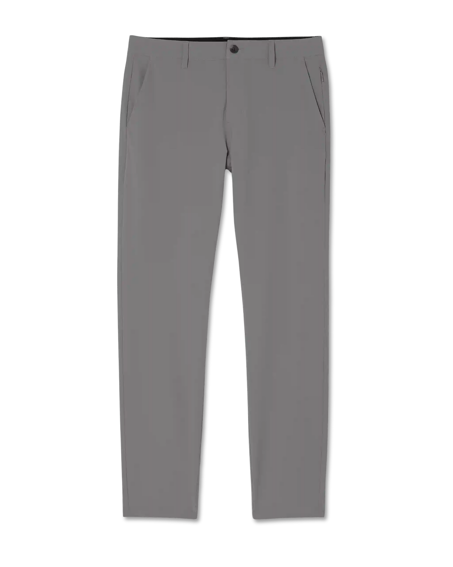 Aim Trouser Athletic Slim Fit 30" | Gull Grey Linen Texture