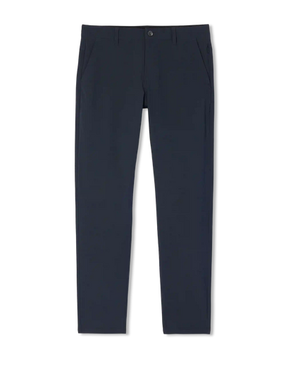 Aim Trouser Athletic Slim Fit 30” | Navy Linen Texture