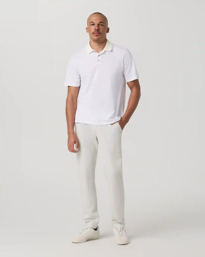 Aim Trouser Athletic Slim Fit 32" | Salt Linen Texture