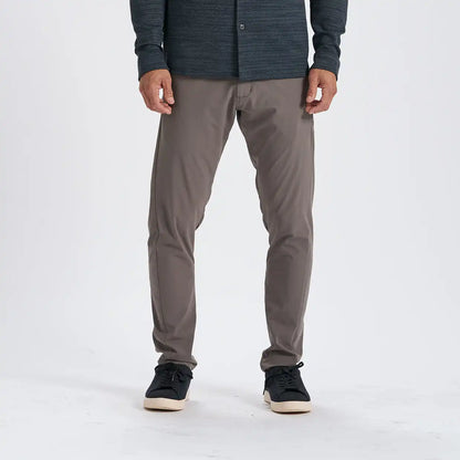 Aim Pant | Cocoa Linen Texture