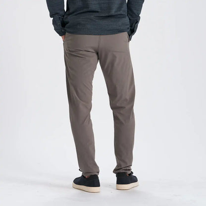 Aim Pant | Cocoa Linen Texture