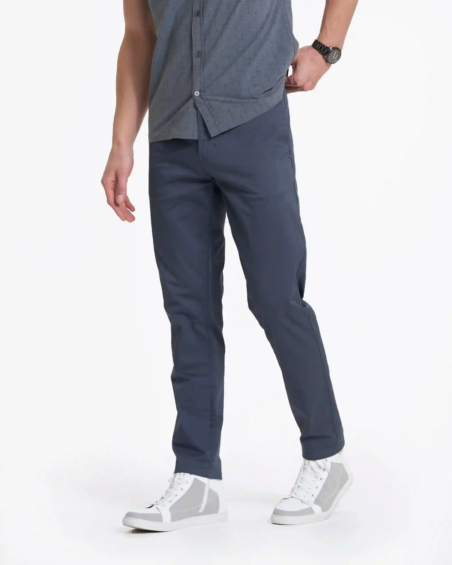 Collins Chino Pant | Azure