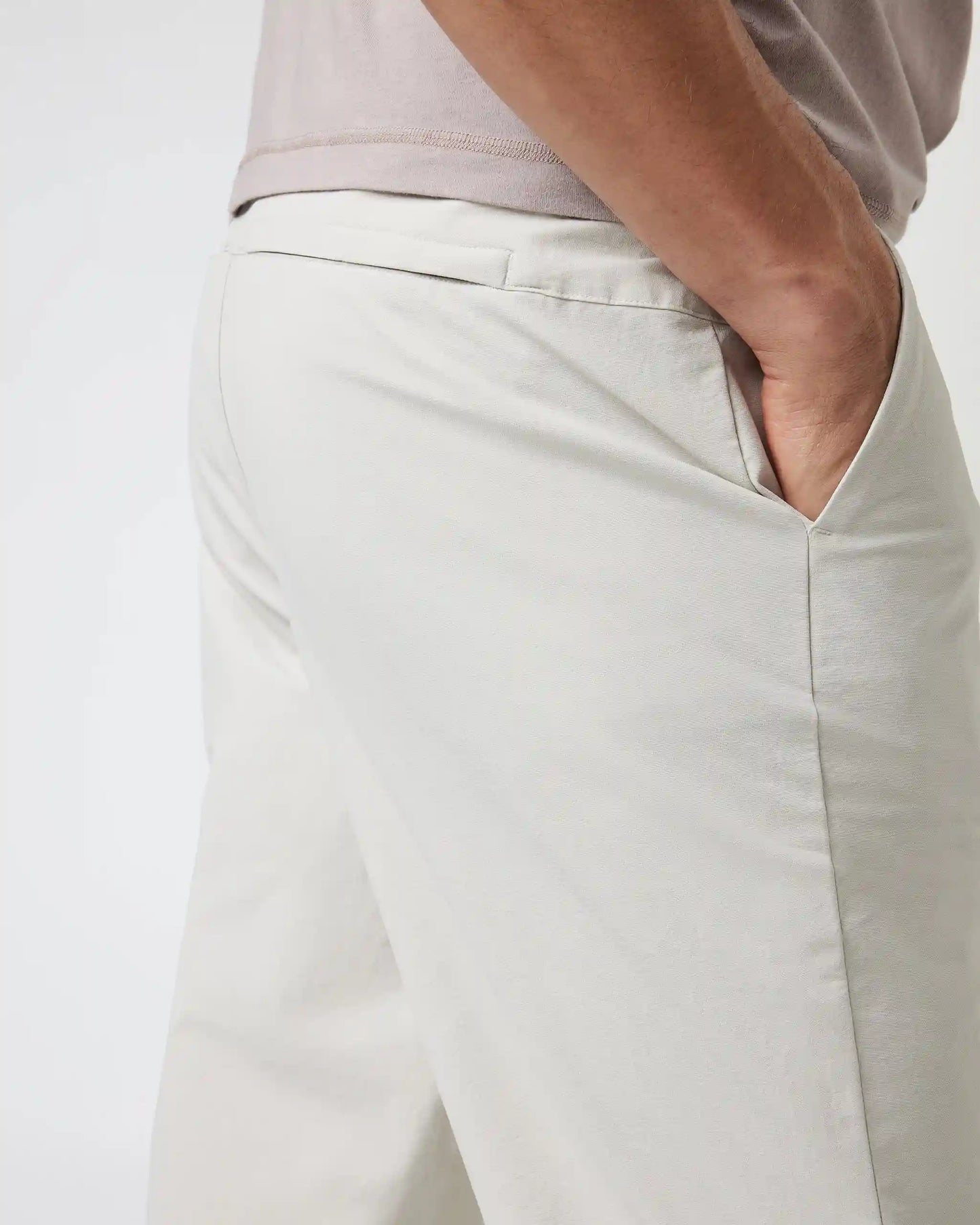 Aim Canvas Pant | Bone