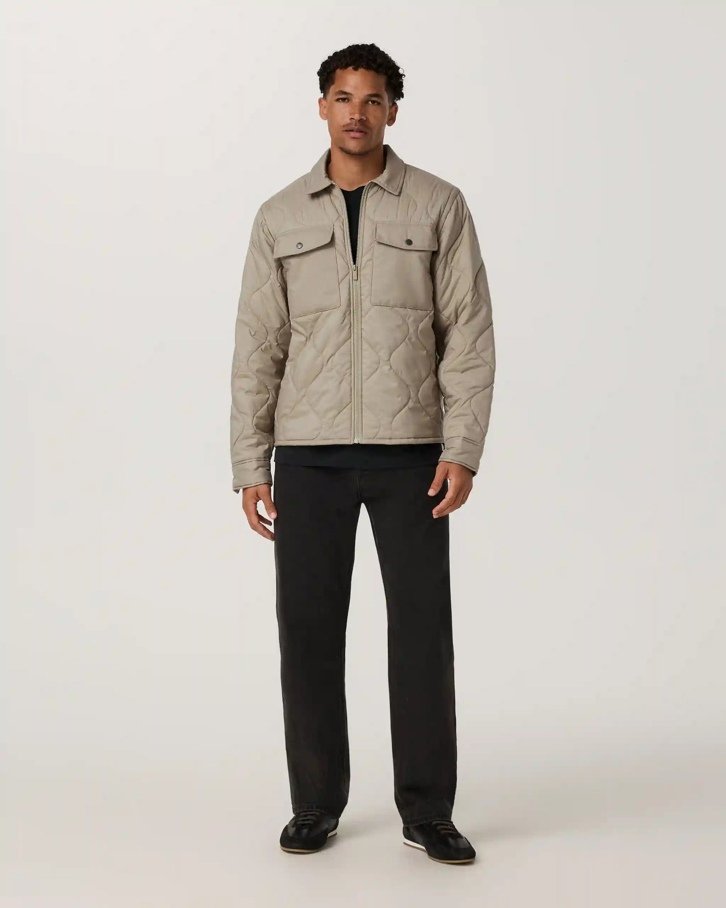 Echo Quilted Jacket | Truffle