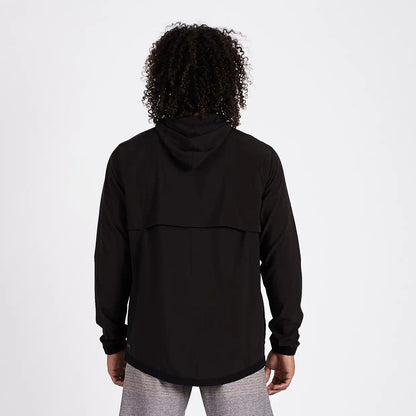 Fields Packable Pullover | Black