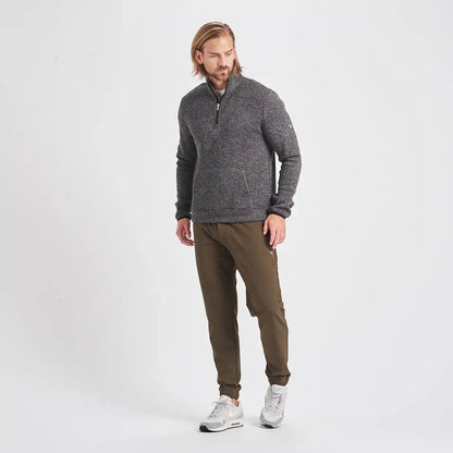 Durango Half Zip | Black Heather