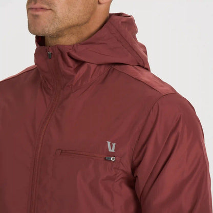 Daybreak Windbreaker | Red Clay