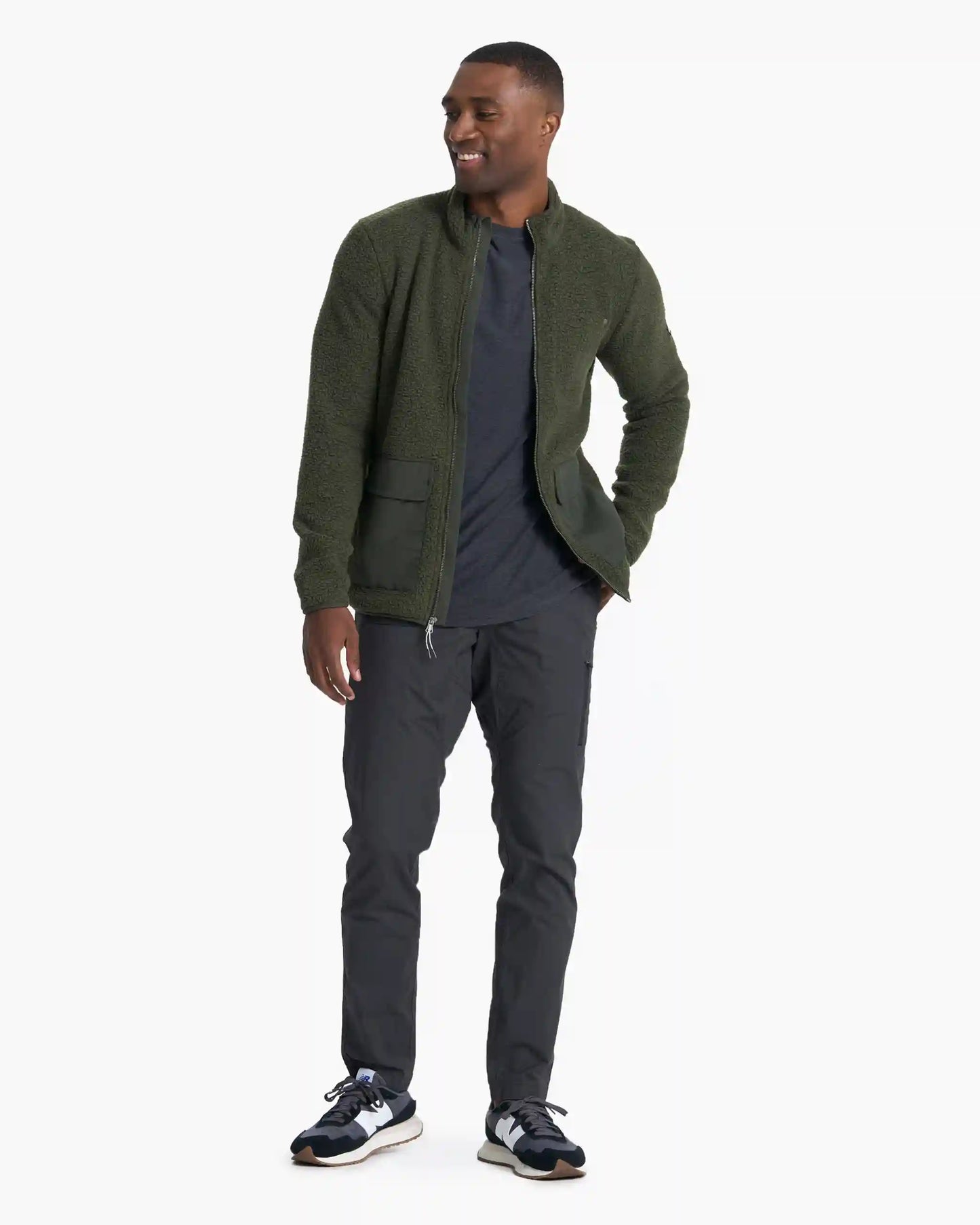 Idyllwild Sherpa Jacket | Forest