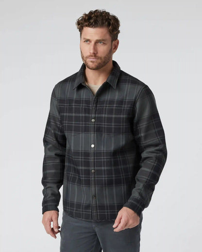 Coastside Shirt Jacket | Black