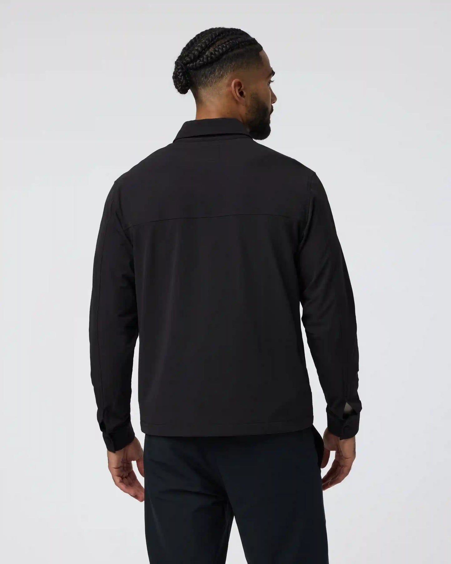 Lawson Tech Shirt Jacket | Black